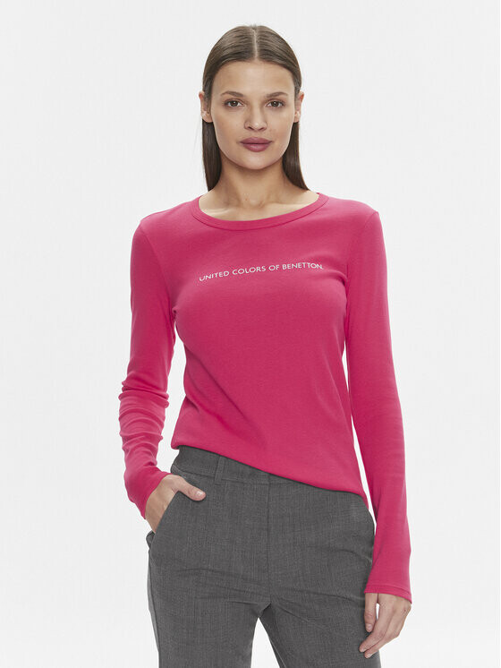 

Блуза стандартного кроя United Colors Of Benetton, розовый