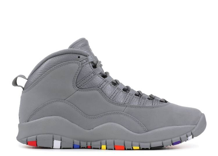 

Кроссовки AIR JORDAN 10 RETRO 'COOL GREY' 2018, серый