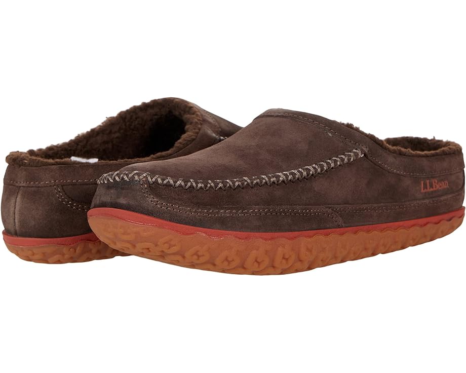 повседневные ботинки l l bean 10 new bean boot цвет brown brown Тапочки L.L.Bean Mountain Slipper Scuff, цвет Bean Boot Brown