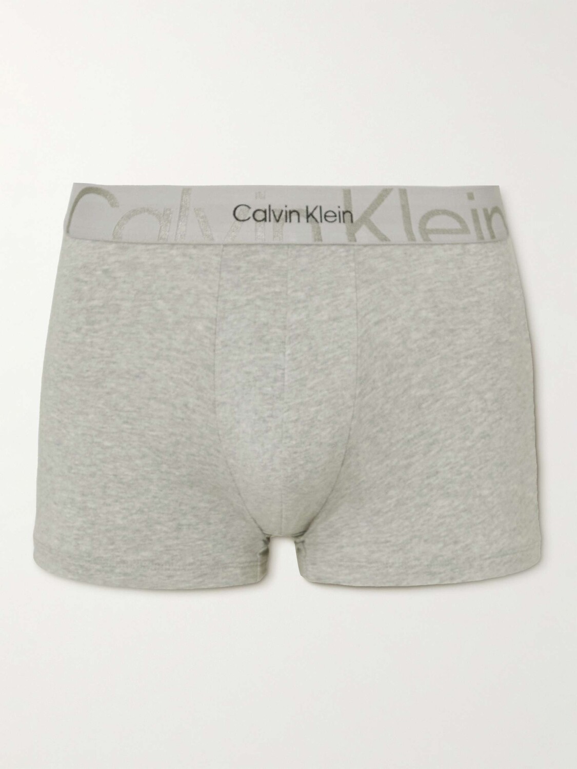 

Трусы-боксеры Icon из эластичного хлопка CALVIN KLEIN UNDERWEAR, серый