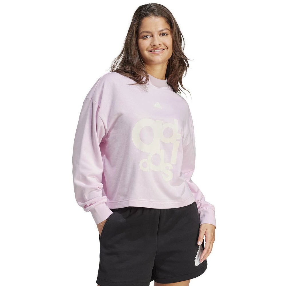 

Толстовка adidas Brand Love, розовый