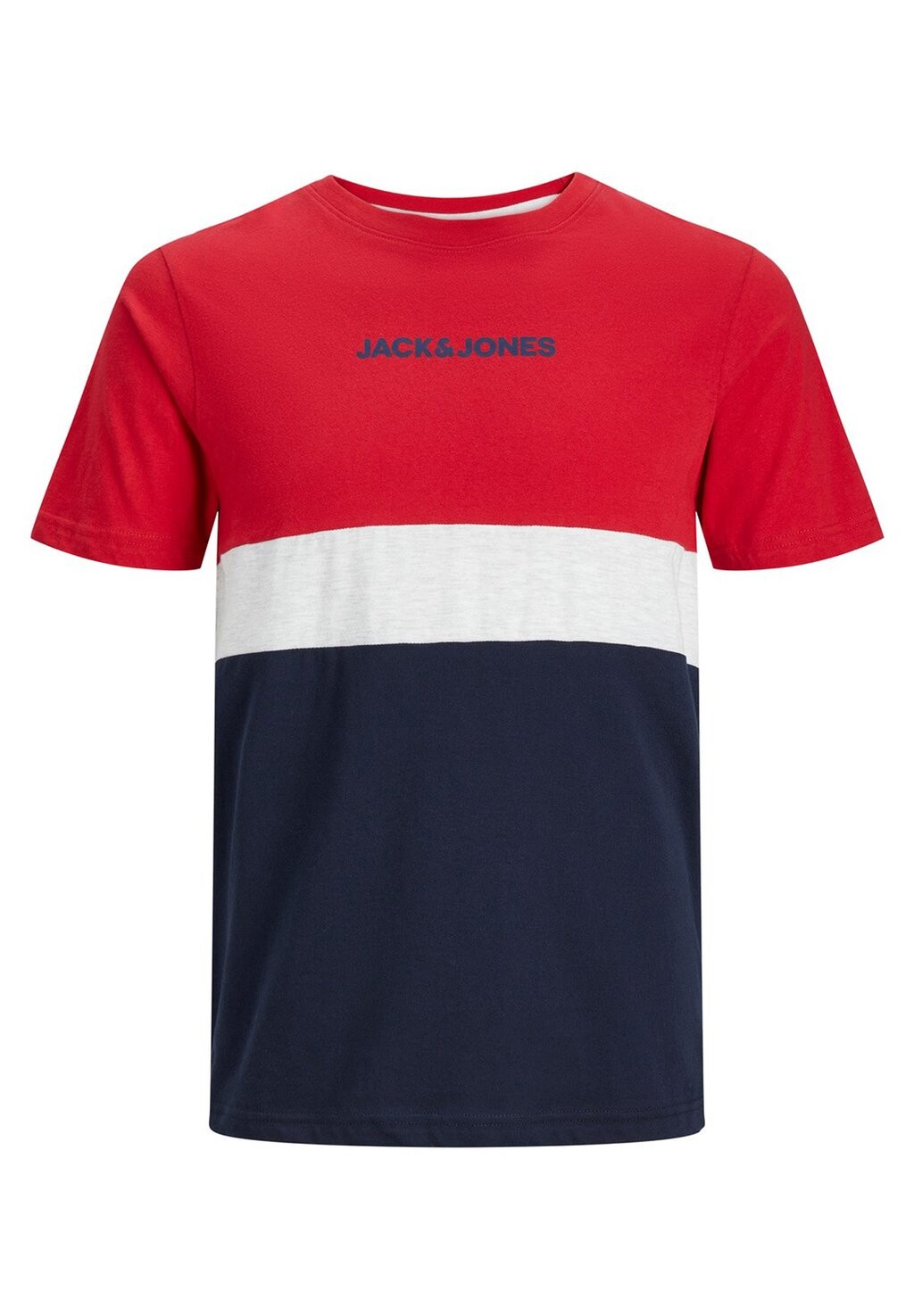 

Футболка с принтом Jack & Jones, красный