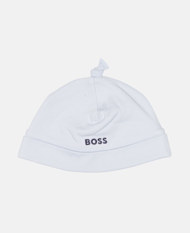 

Вязаная шапка Boss Kidswear, светло-синий