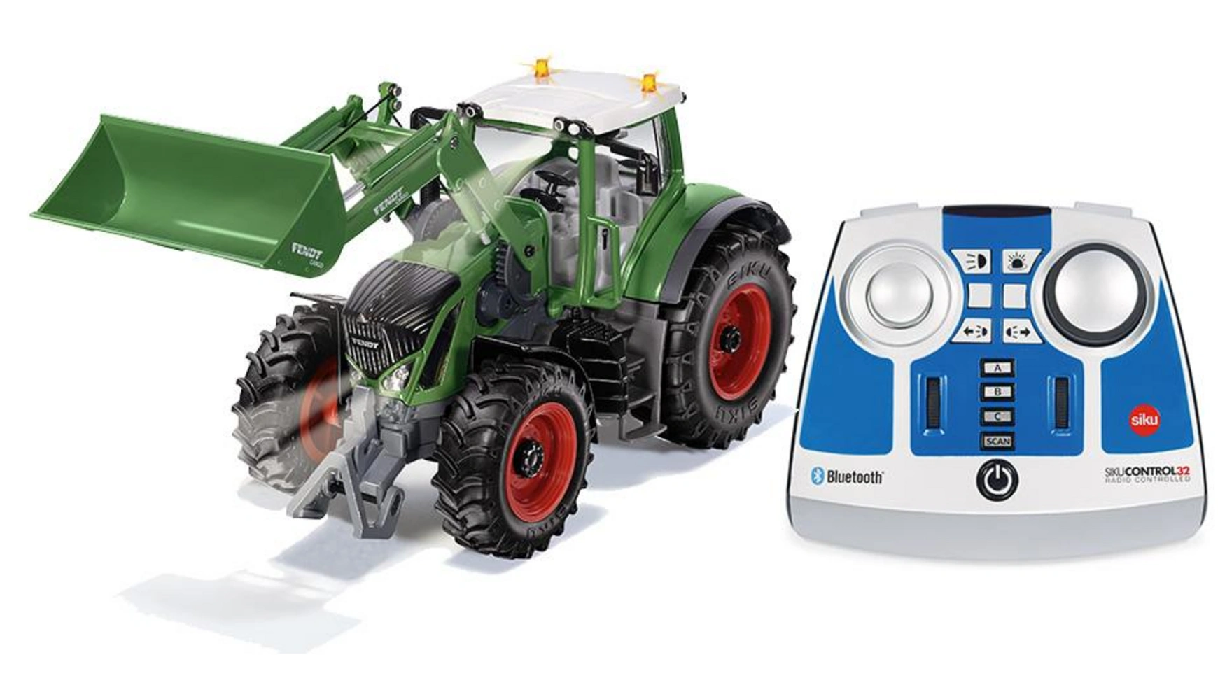 

Control fendt 933 vario с фронтальным погрузчиком и модулем дистанционного управления bluetooth Siku