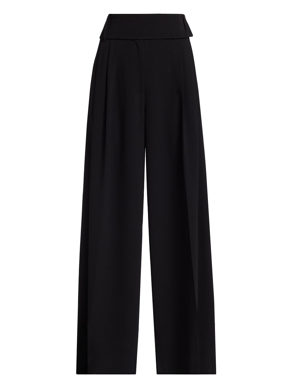

Широкие брюки из крепа Proenza Schouler, черный