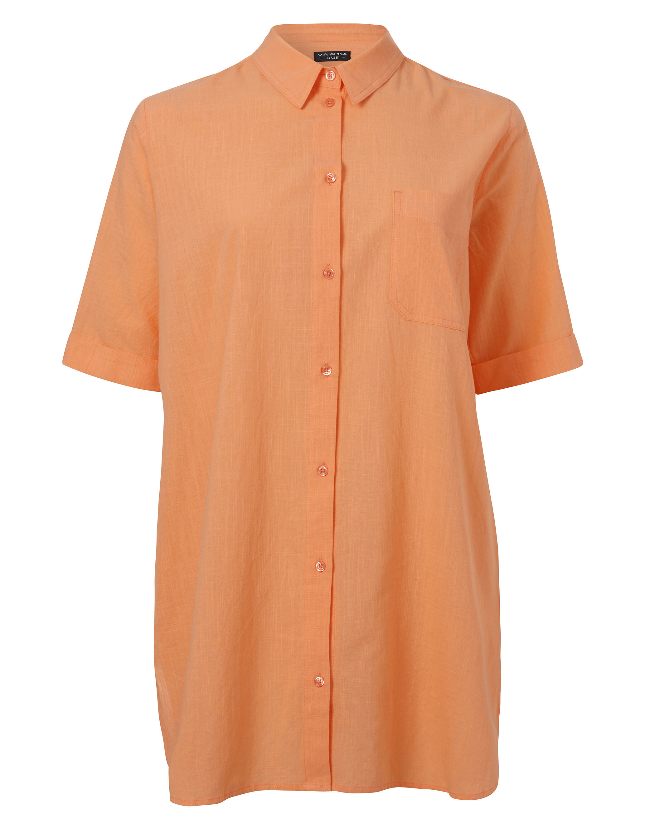 Блуза VIA APPIA DUE Dezente Long, цвет mandarin
