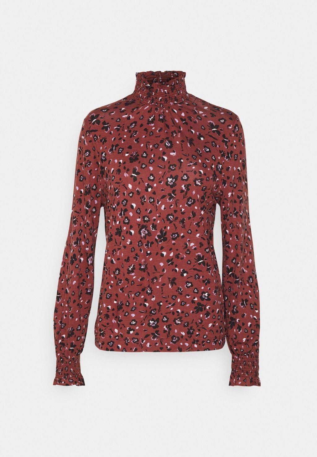 

Топ с длинными рукавами Esprit, черный