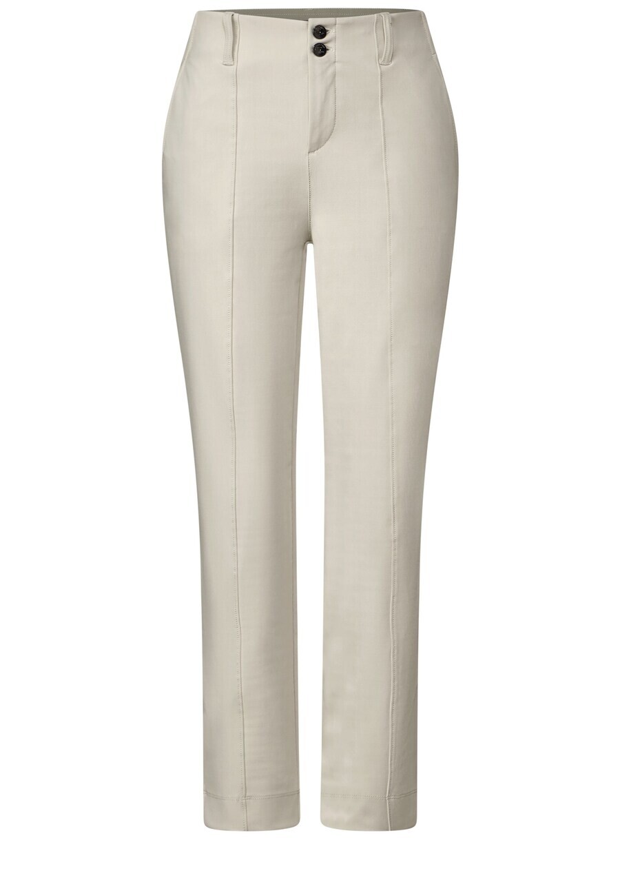 

Брюки STREET ONE Slim fit Chino Pants, серый