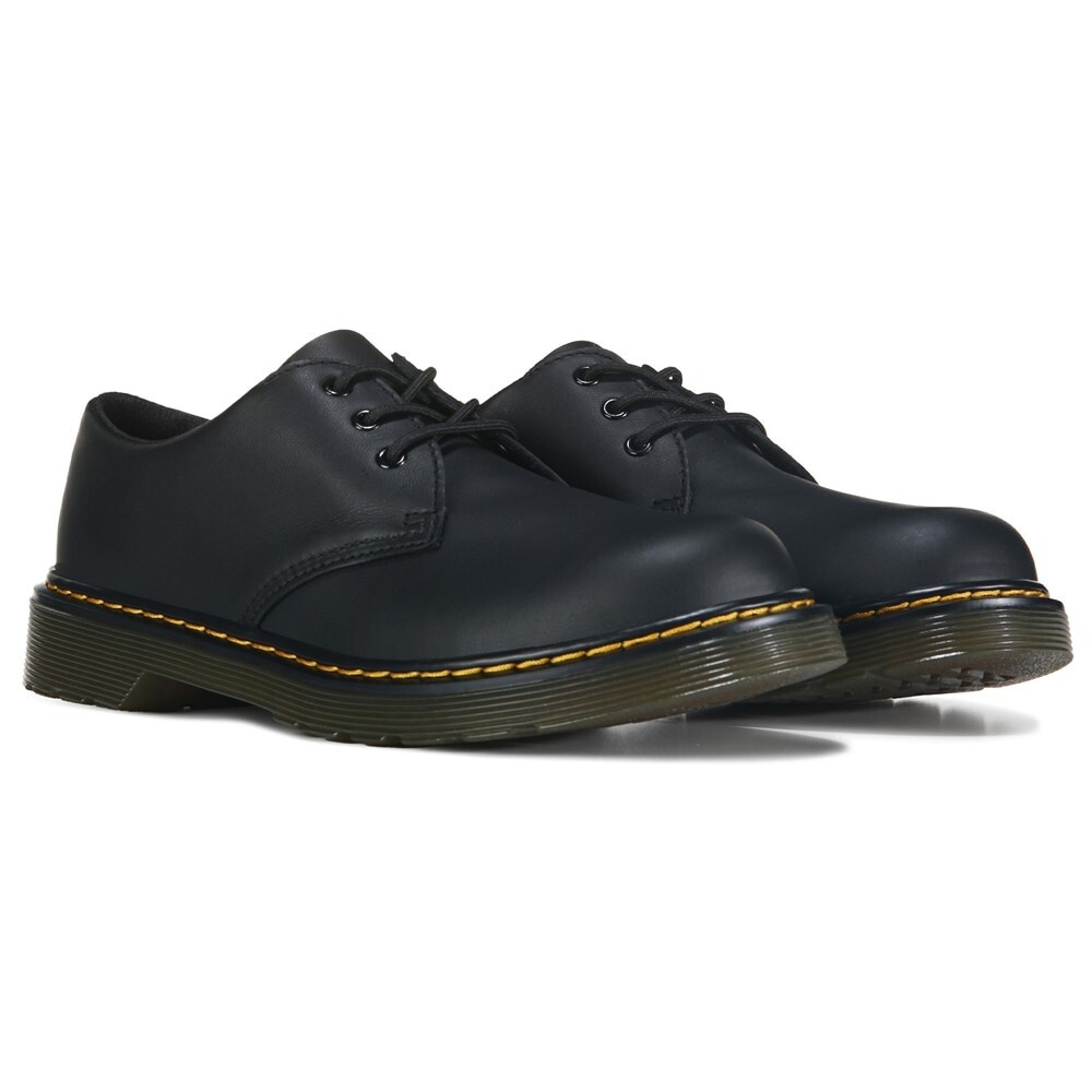 

Детская 1461 на шнуровке для большого ребенка Dr. Martens, черный