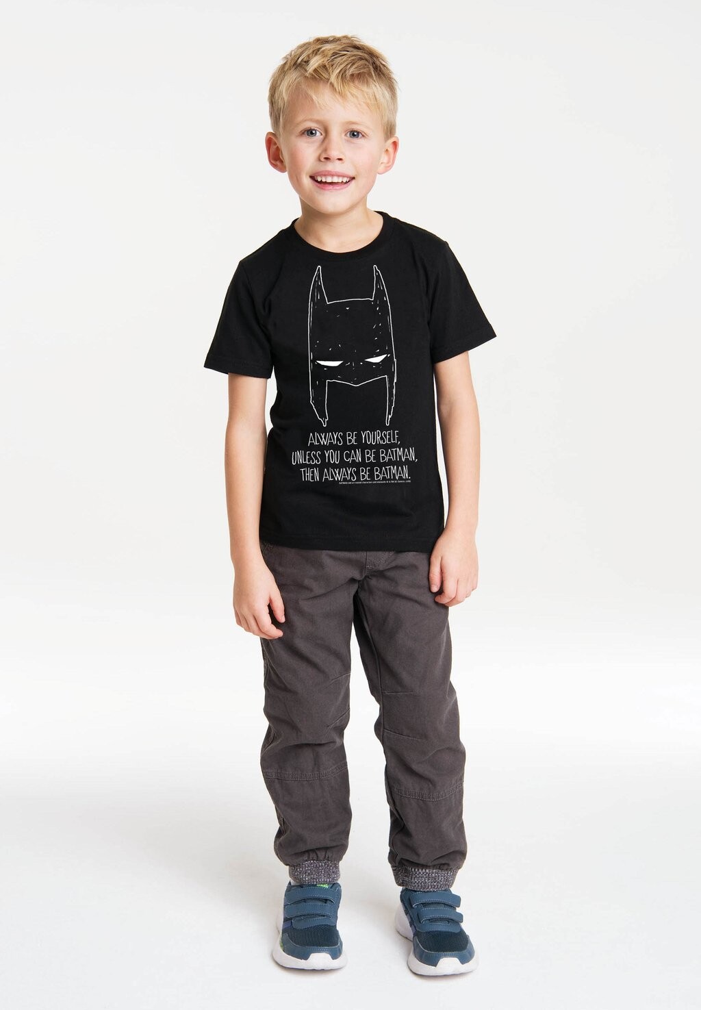 

Футболка с принтом Dc Comics Batman Alway Be Yourself LOGOSHIRT, цвет schwarz