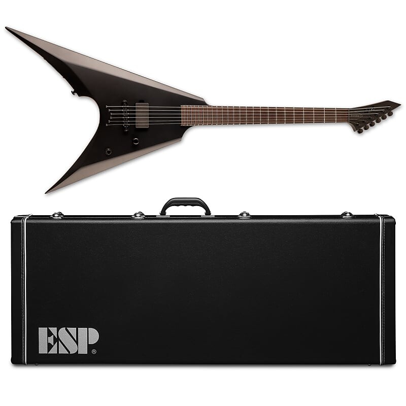 

Электрогитара ESP LTD Arrow-NT Black Metal Black Satin Electric Guitar + ESP Hard Case Arrow NT
