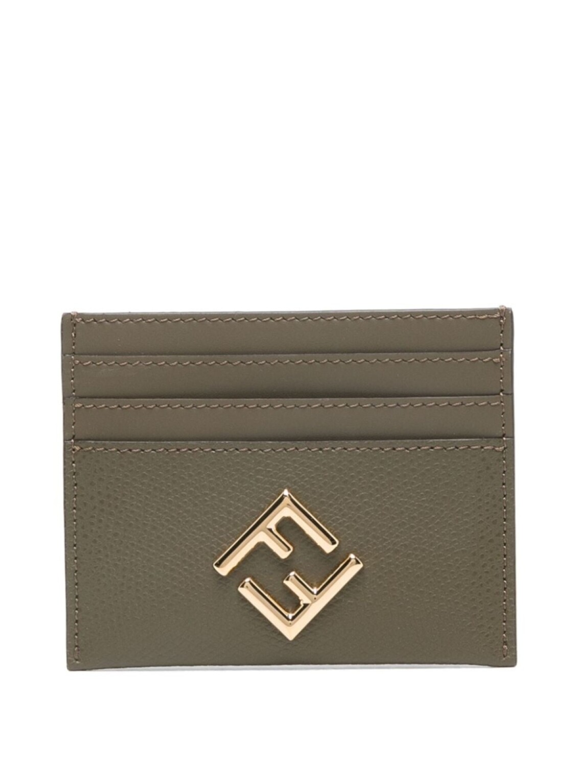 

Держатель для карт FENDI FF-plaque, зеленый