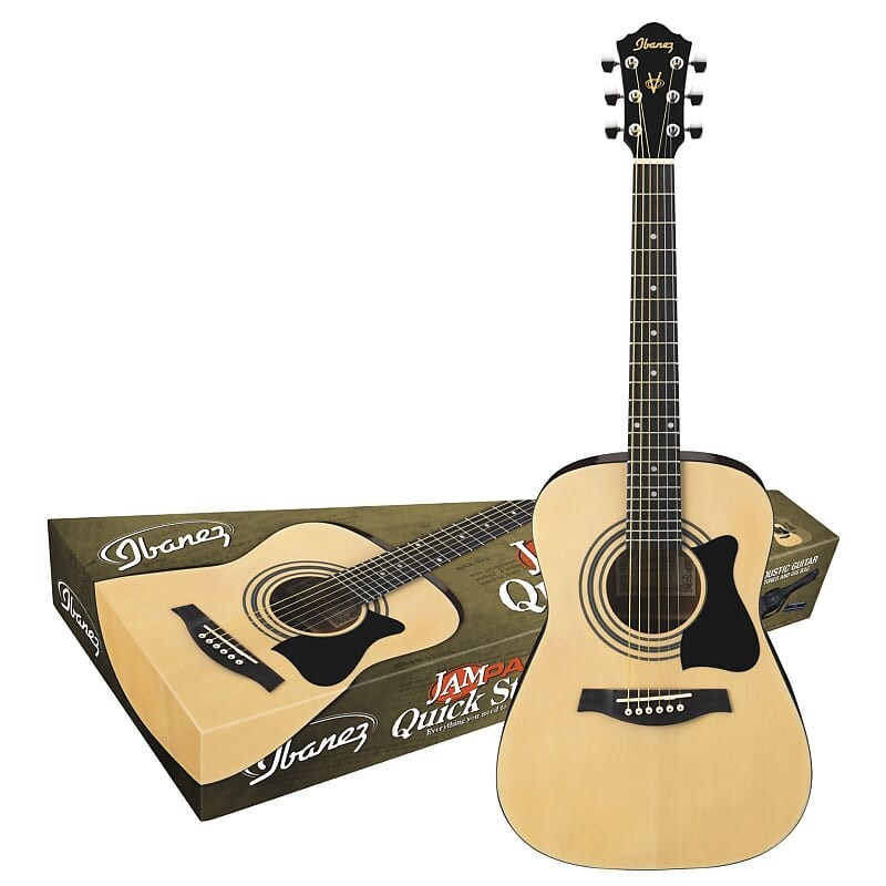 

Акустическая гитара Ibanez IJV30 3/4 Jampack Quickstart Dreadnought Acoustic Guitar Pack