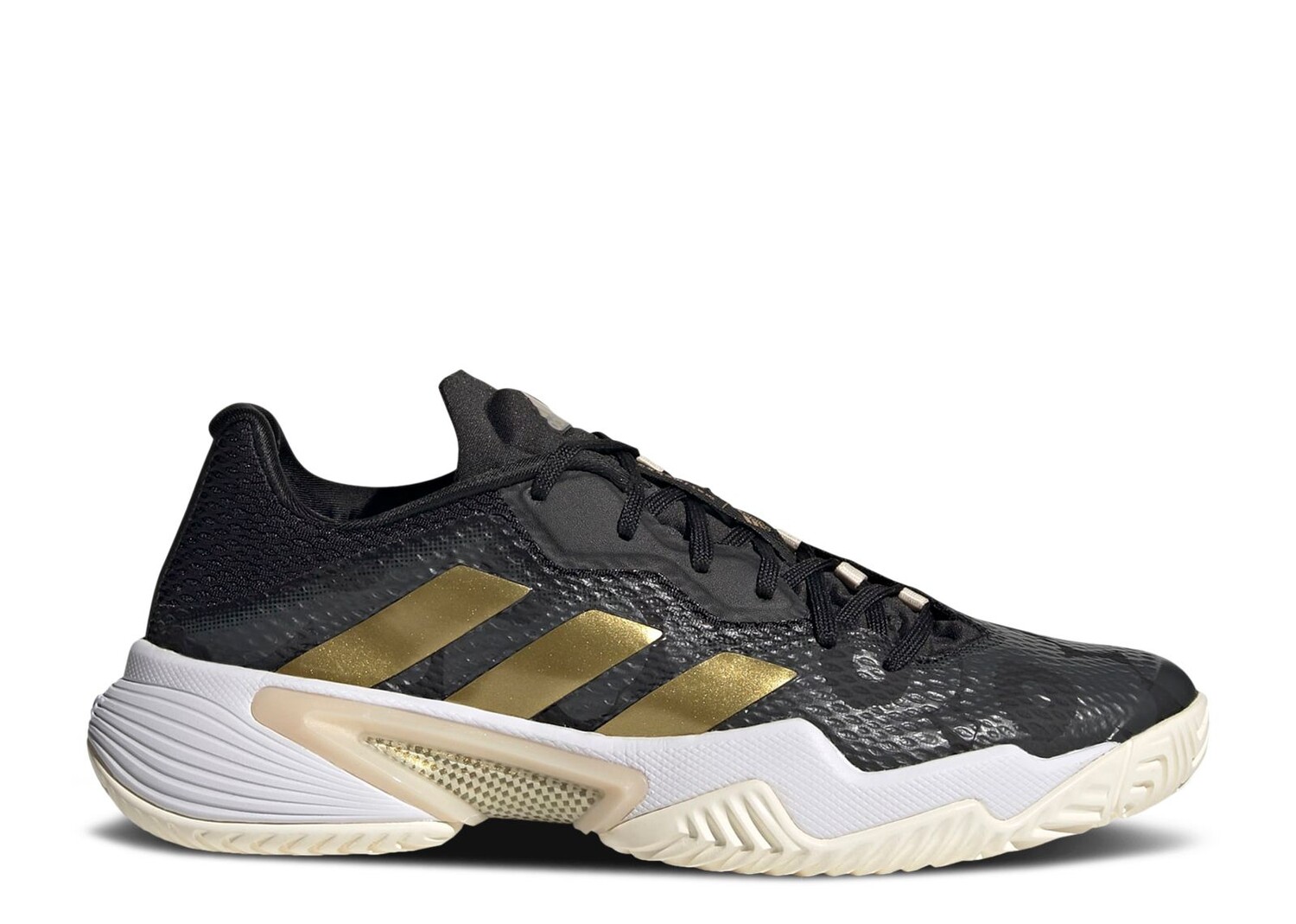 

Кроссовки adidas Marimekko X Wmns Barricade 'Black Gold Metallic', черный