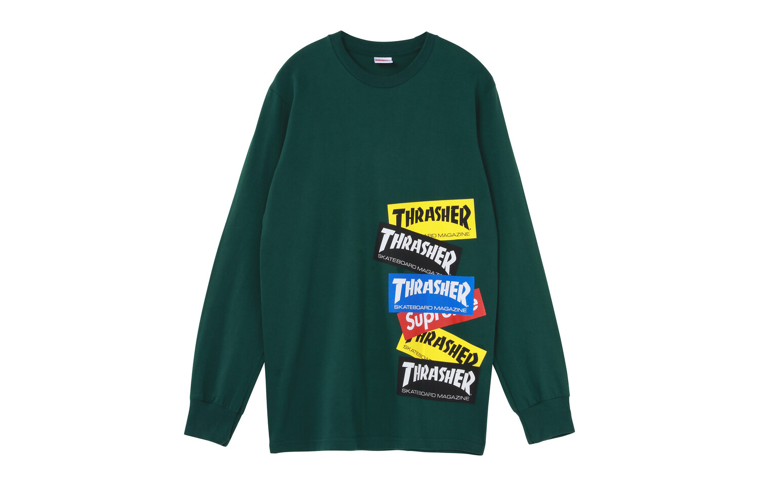 

Футболка Thrasher X FW21 унисекс Supreme, серый