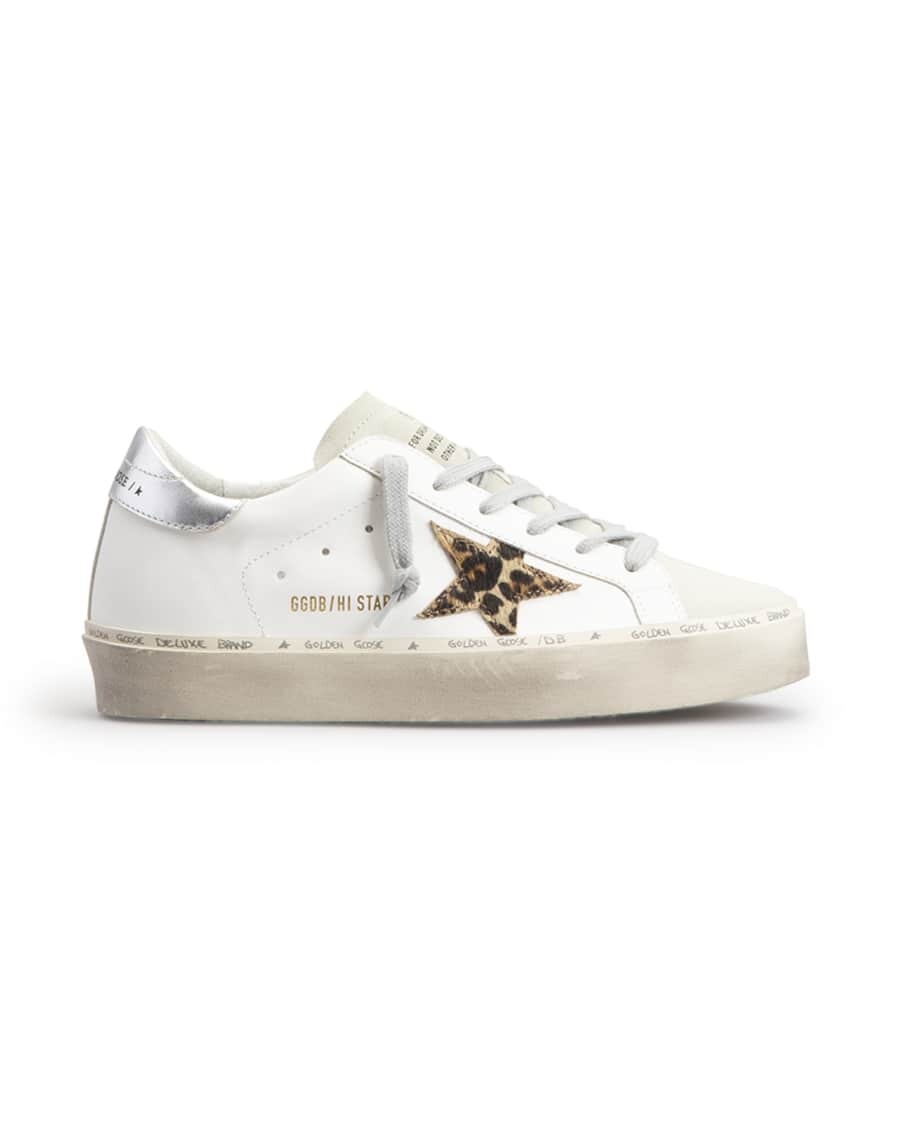 

Кроссовки Hi Star с анималистическим принтом Golden Goose