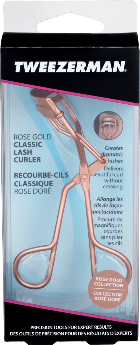 Щипцы для завивки ресниц Classic Rosé Gold 1 шт. Tweezerman цена и фото