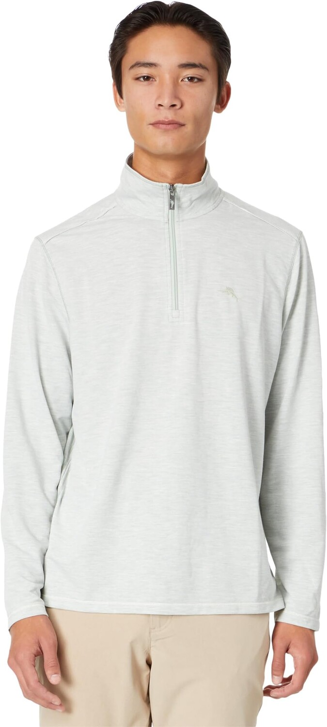

Толстовка Tommy Bahama Coasta Vera 1/2 Zip, цвет Tropical Fern