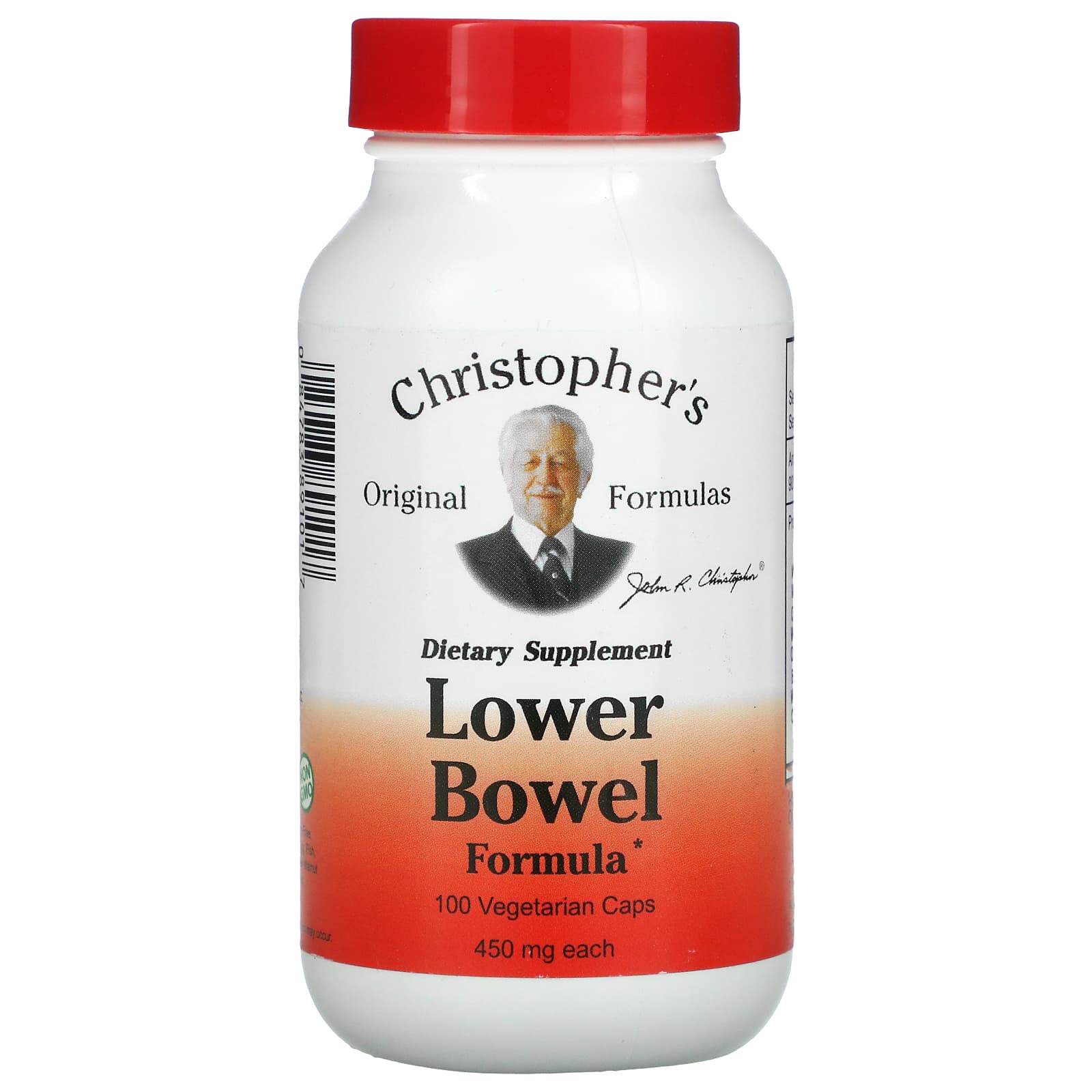 цена Christopher's Original Formulas Средство для нижнего отдела кишечника 450 мг 100 капсул