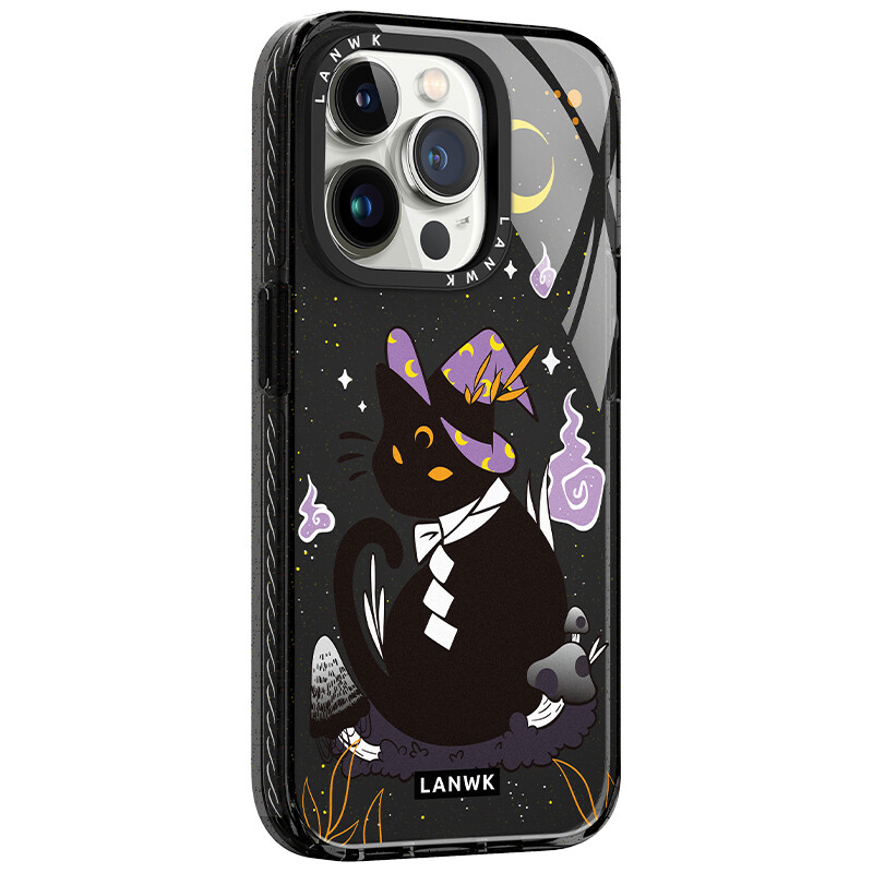 

Чехол для телефона Lanwk, Magic CatCustom color: bubble powder