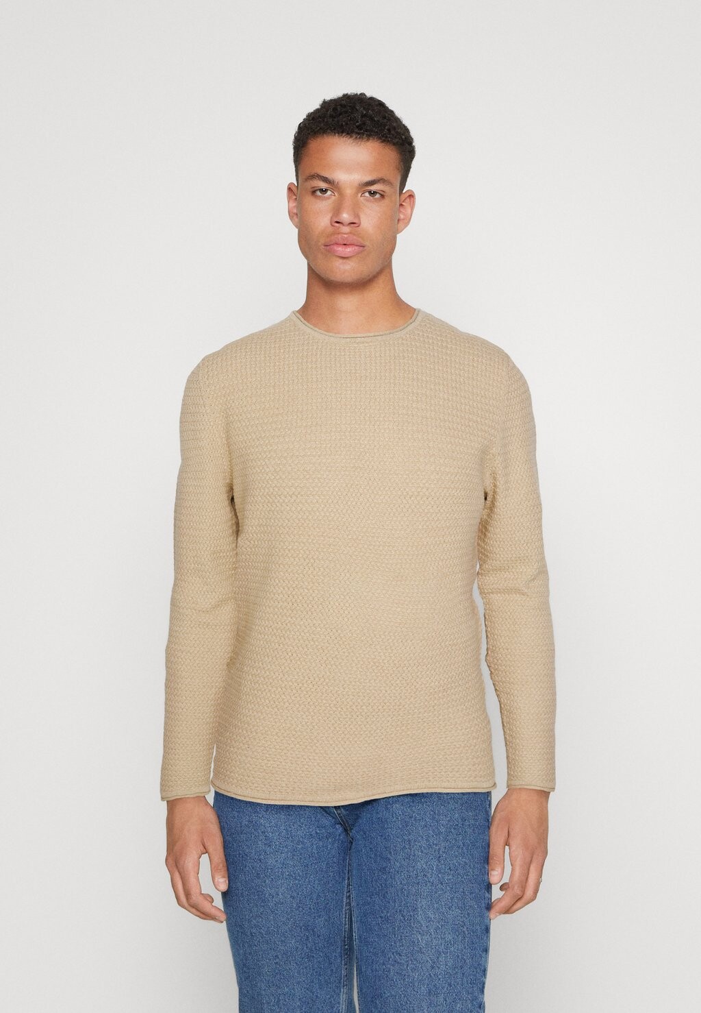 

Свитер CREW NECK NOOS Jack & Jones, островное ископаемое