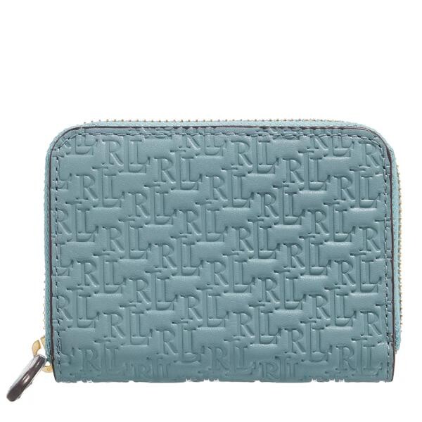 

Кошелек zip wallet small stormy Lauren Ralph Lauren, синий