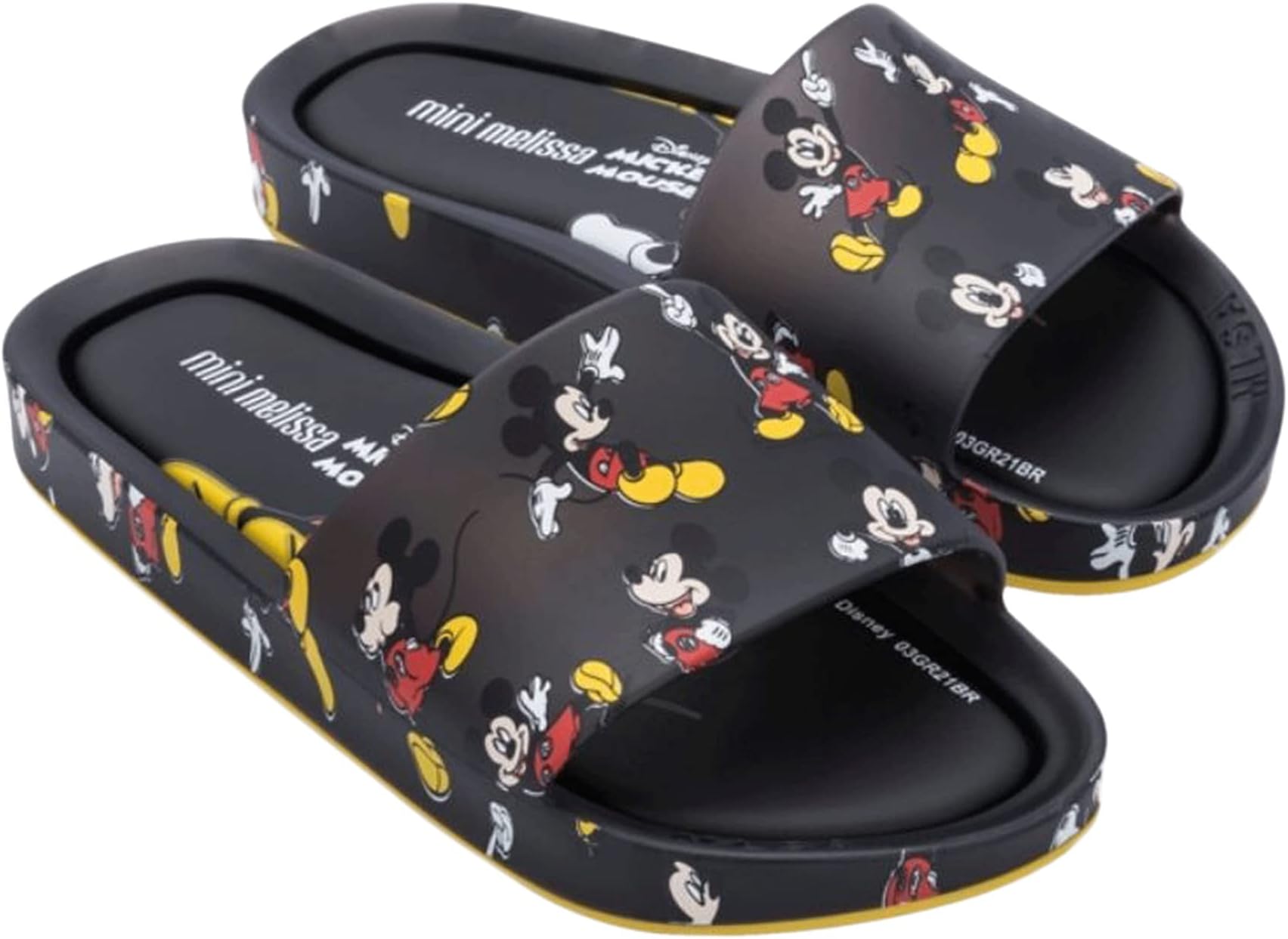 

Сандалии Beach Slide + Mickey & Friends III Mini Melissa, черный