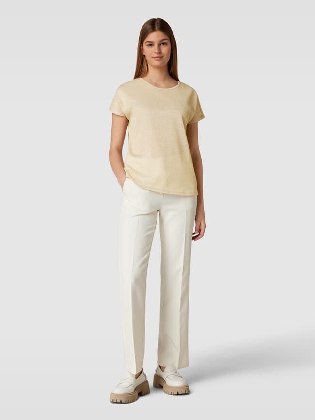 

Футболка с блестящим дизайном Christian Berg, золото, Желтый