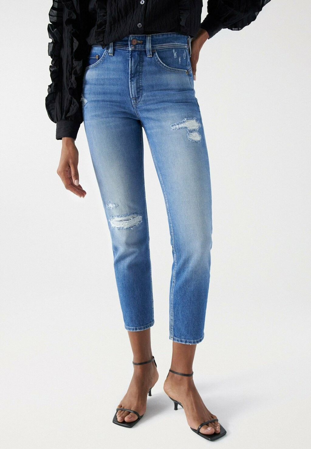 

Джинсы приталенного кроя FAITH Salsa Jeans, цвет blau