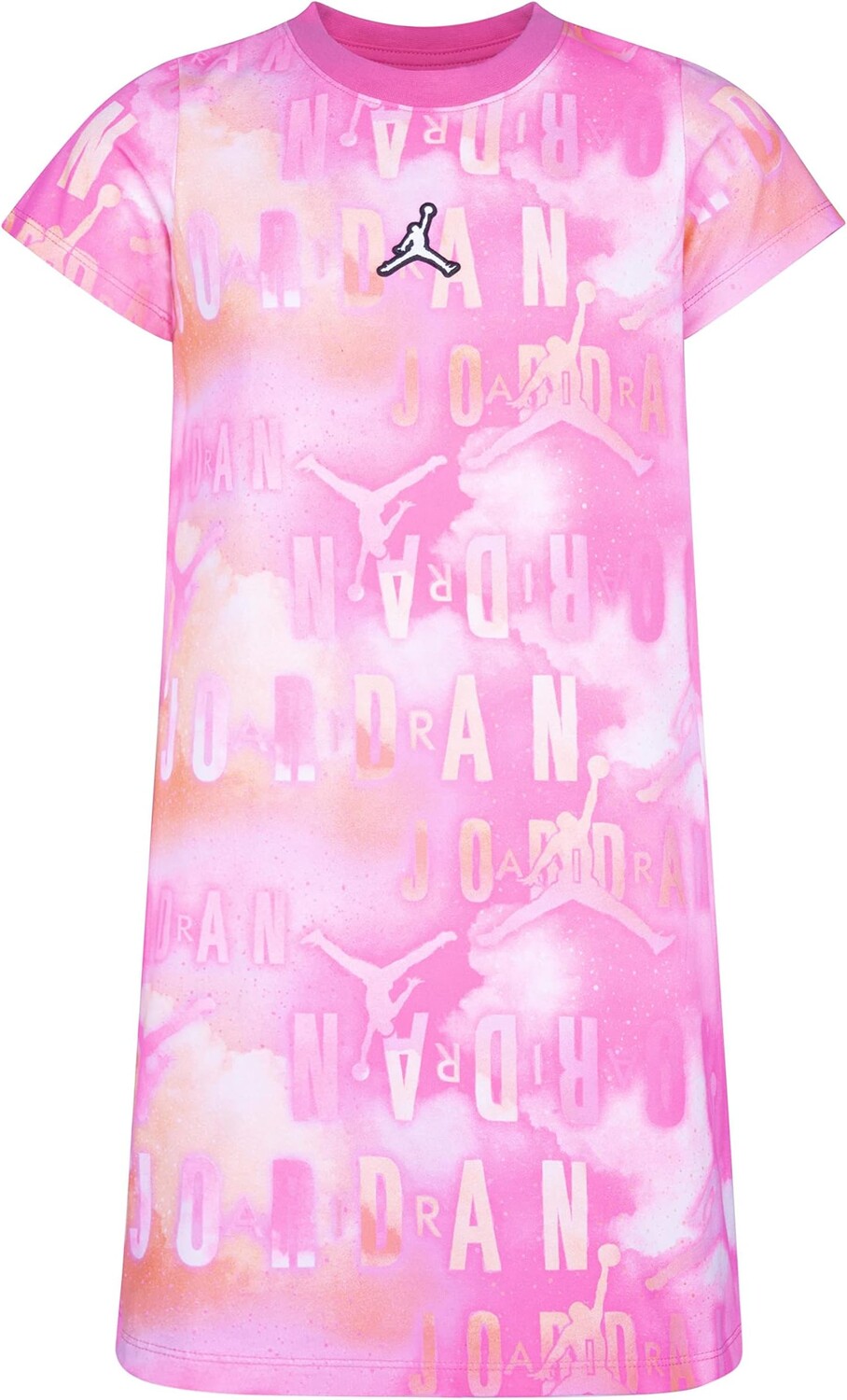 

Платье Jordan Essentials All Over Print Dress, цвет Pinksicle