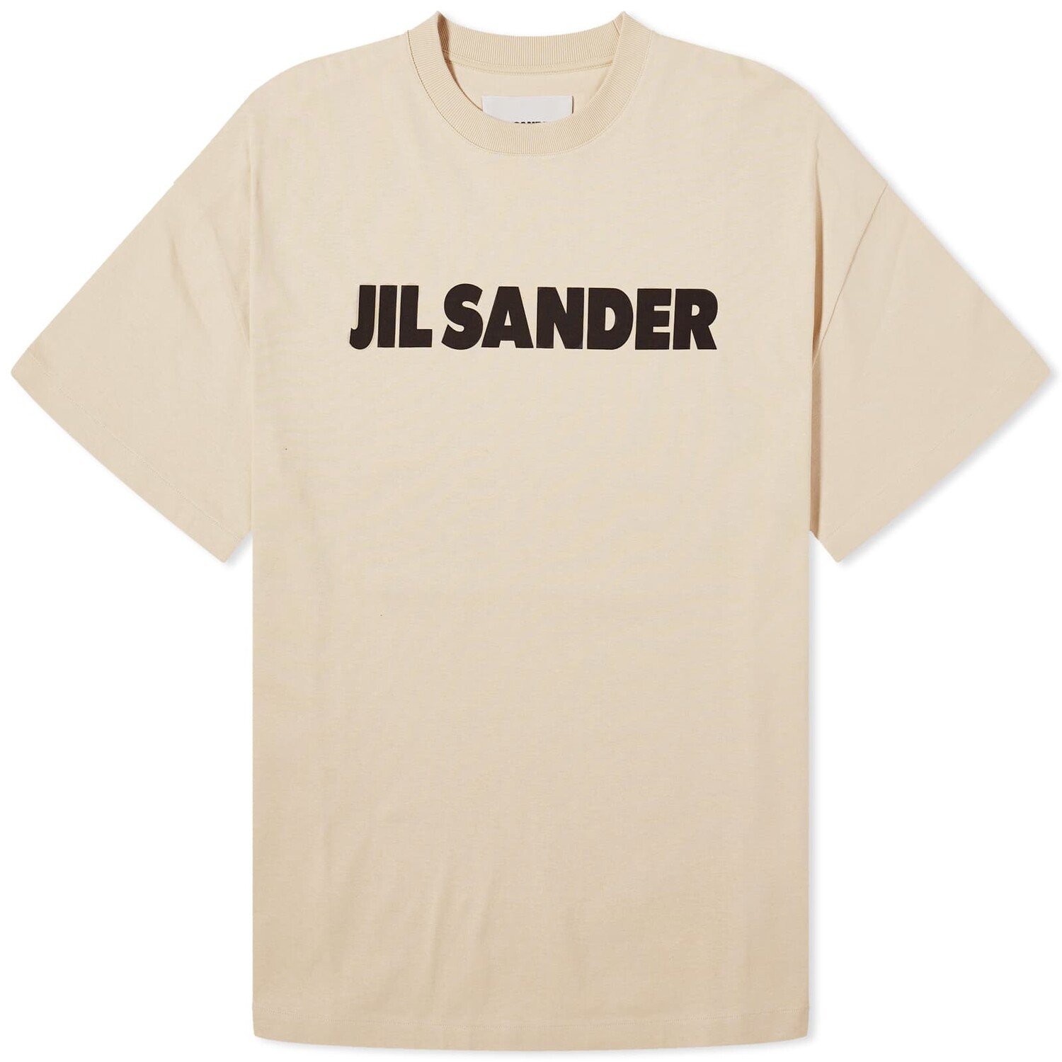 

Футболка Jil Sander Logo, цвет Dark Sand