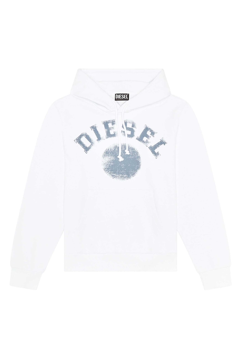Худи Ginn с логотипом Diesel, белый цена и фото