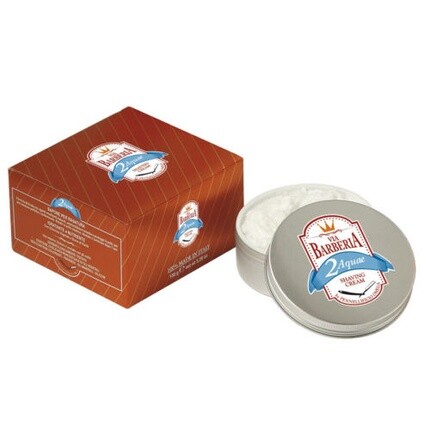 

Aquae Via Barberia Omega Италия 150 г Крем для бритья с глицерином и миндальным маслом