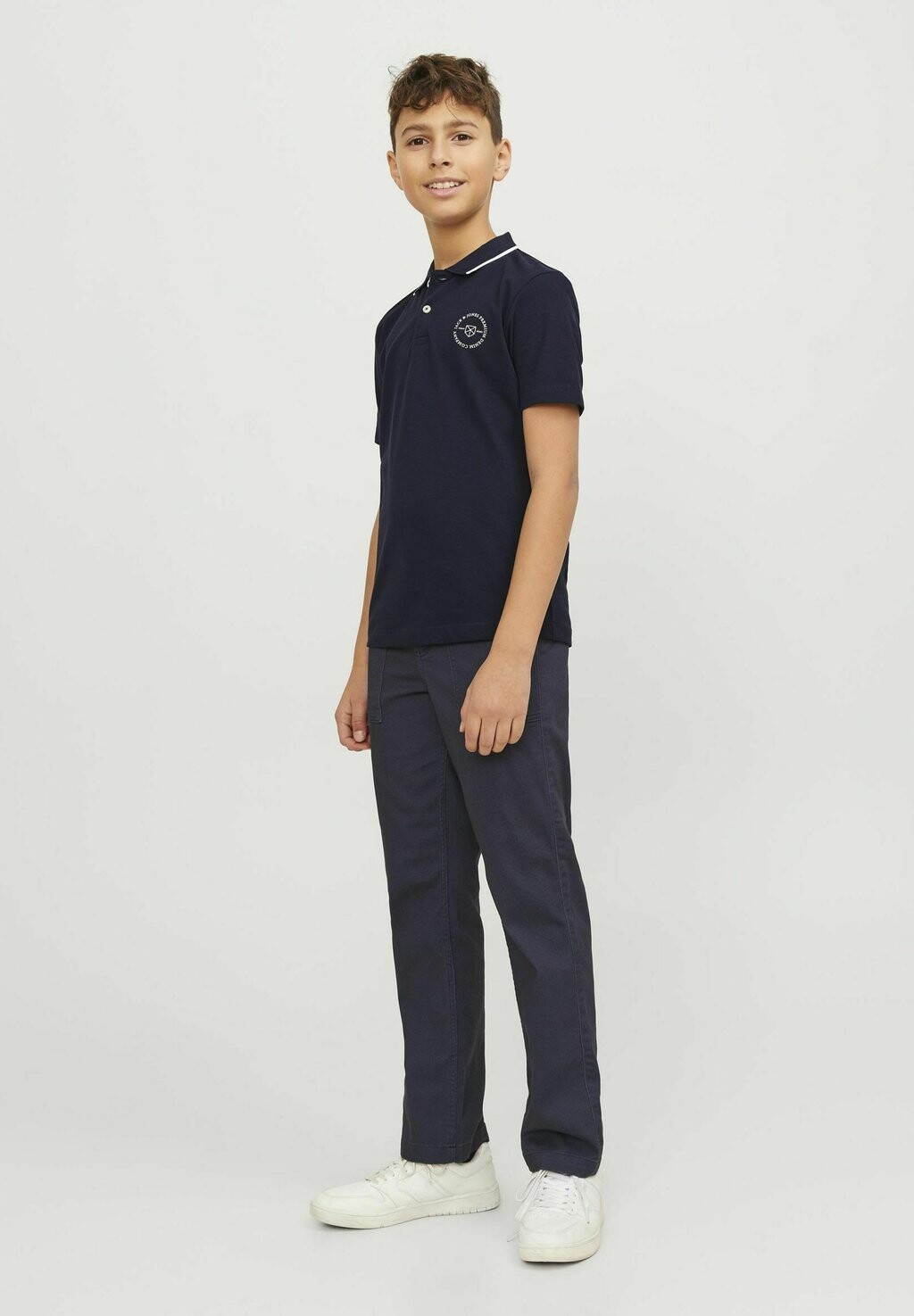 

Рубашка-поло Jack & Jones Junior, цвет seaborne