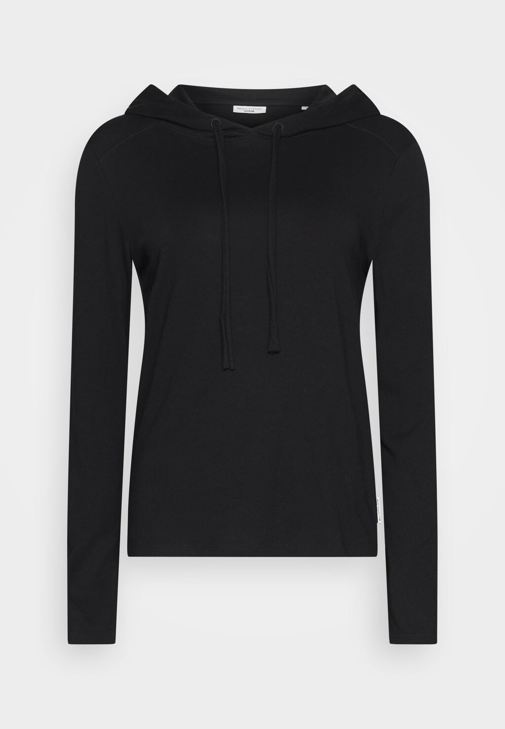 

Топ с длинными рукавами Marc O'Polo DENIM LONGSLEEVE HOODED, черный