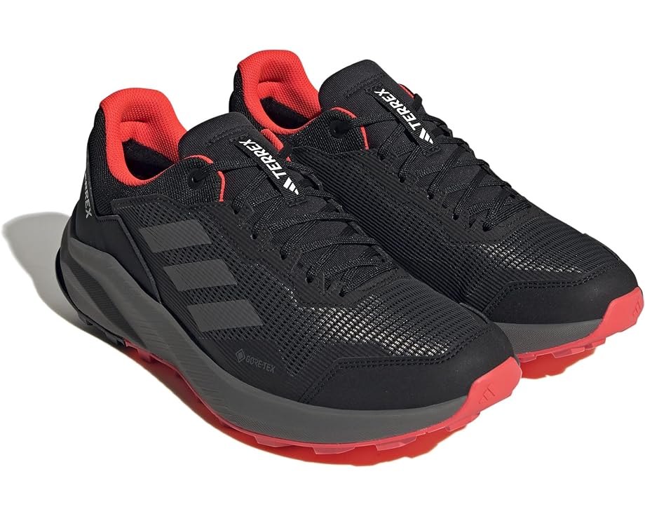 Кроссовки adidas Outdoor Terrex Trailrider GTX, цвет Black/Grey/Solar Red