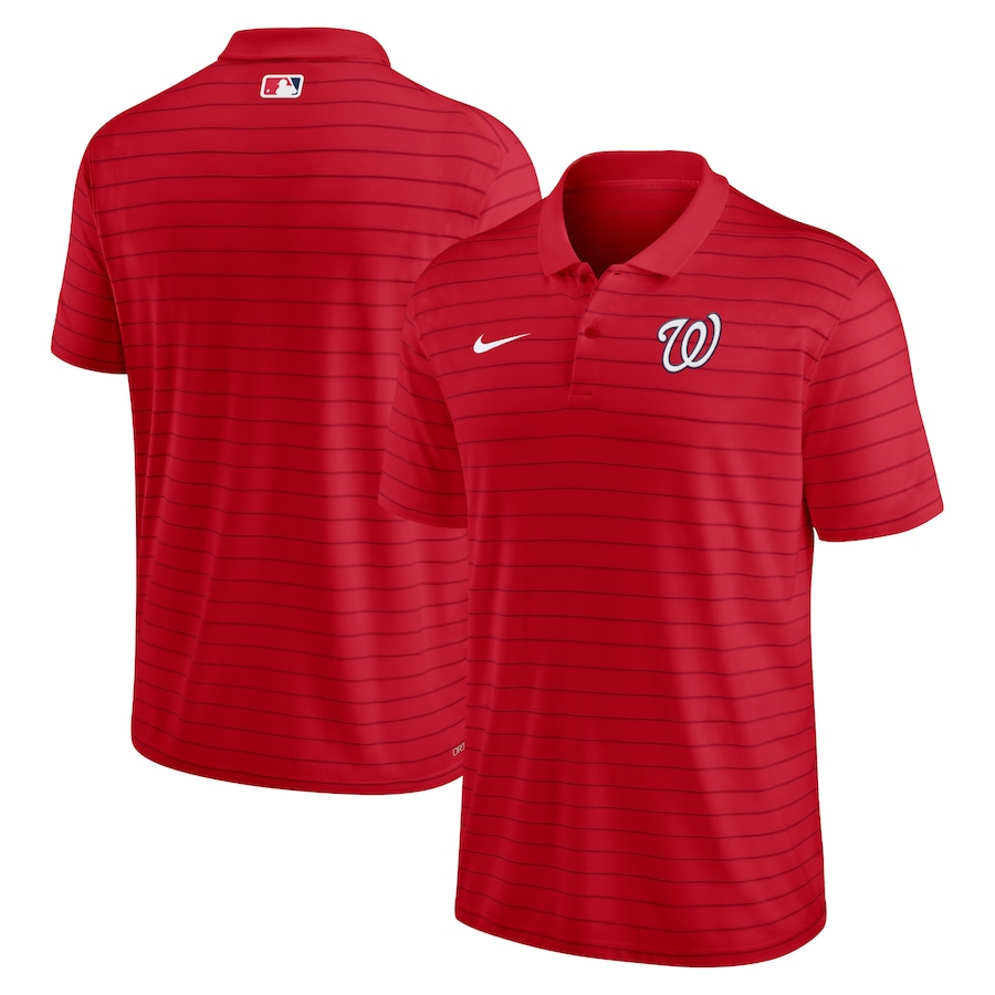 

Поло с коротким рукавом Nike Washington Nationals, красный