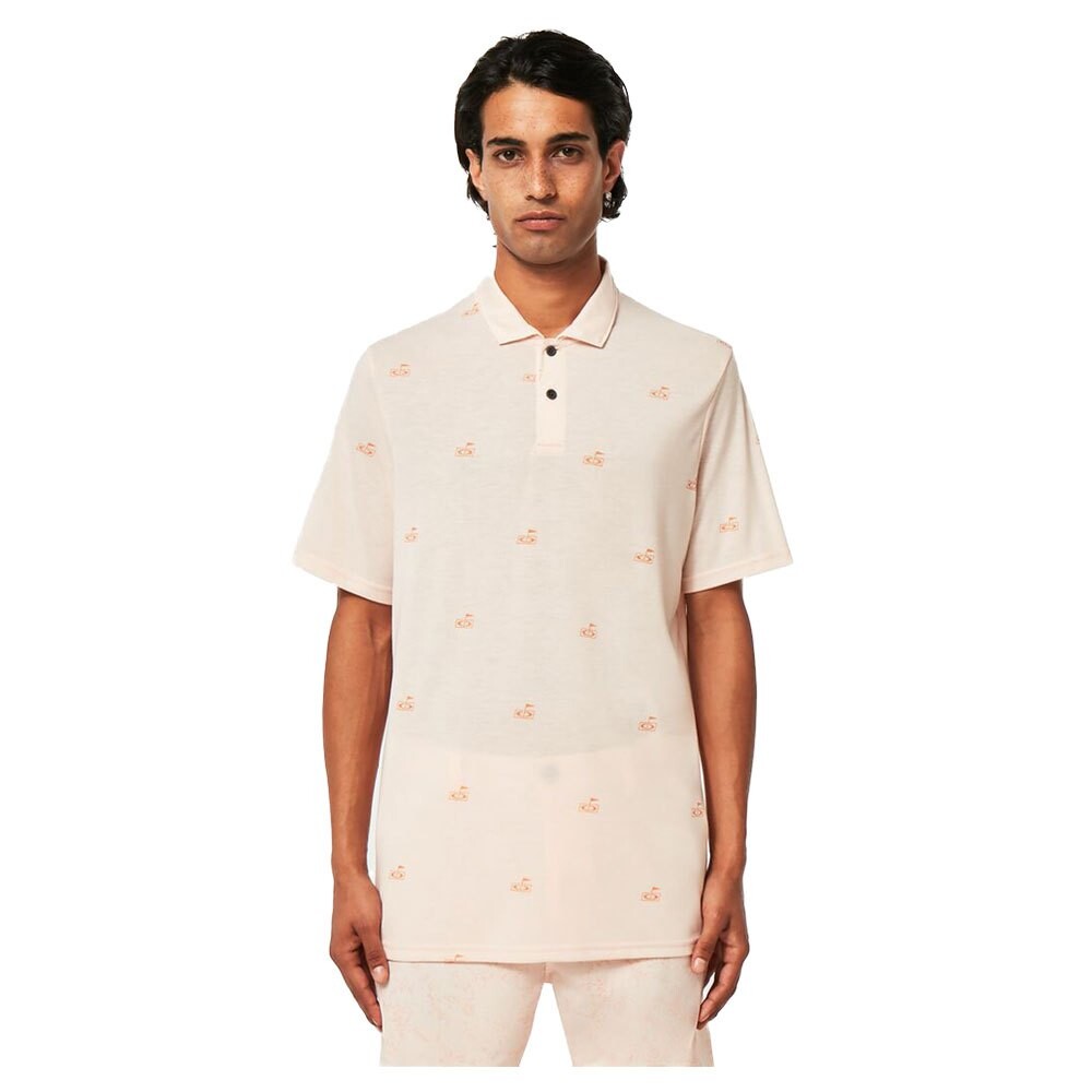 

Поло с коротким рукавом Oakley Golf Flag, красный