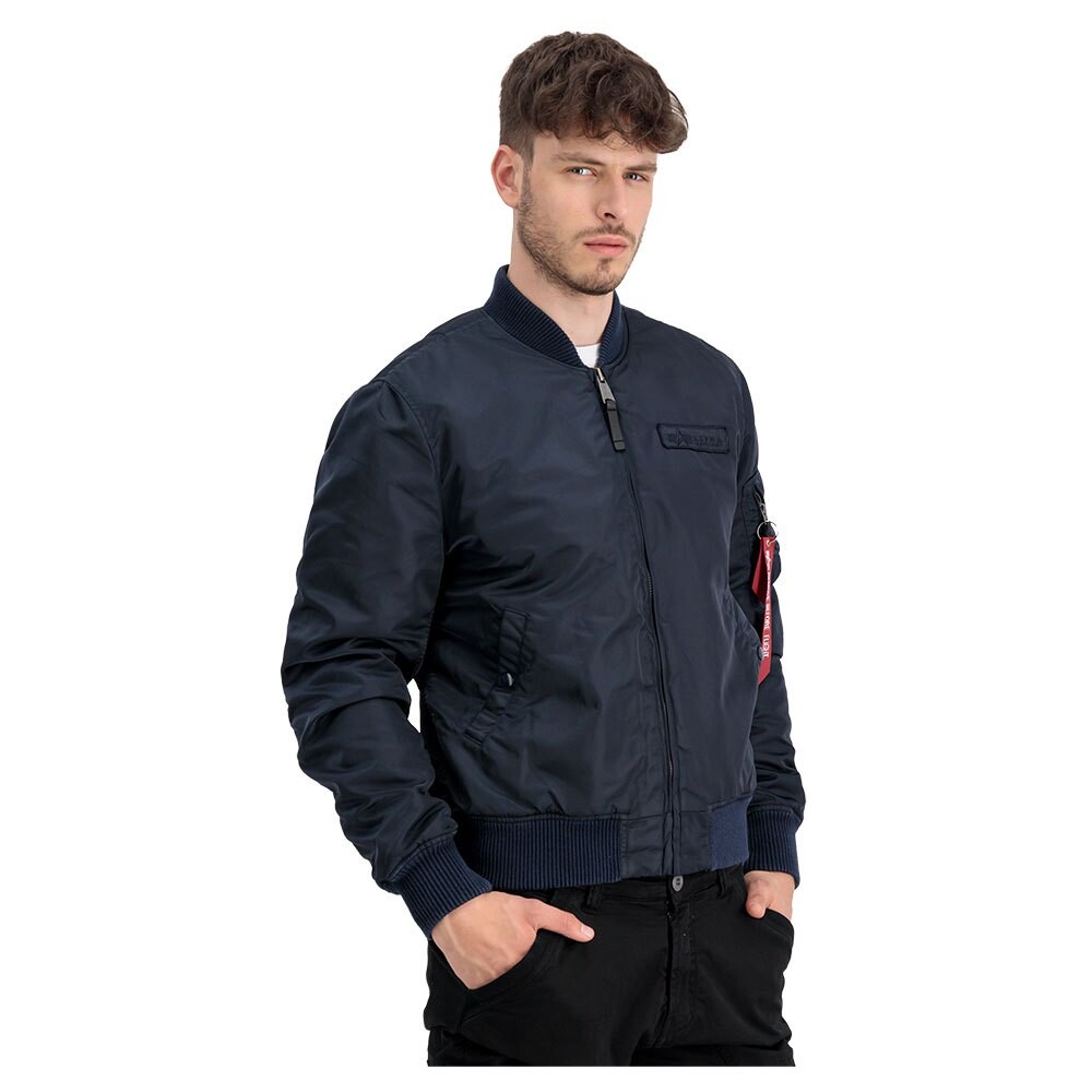 

Куртка Alpha Industries MA-1 VF Authentic Overdyed, черный