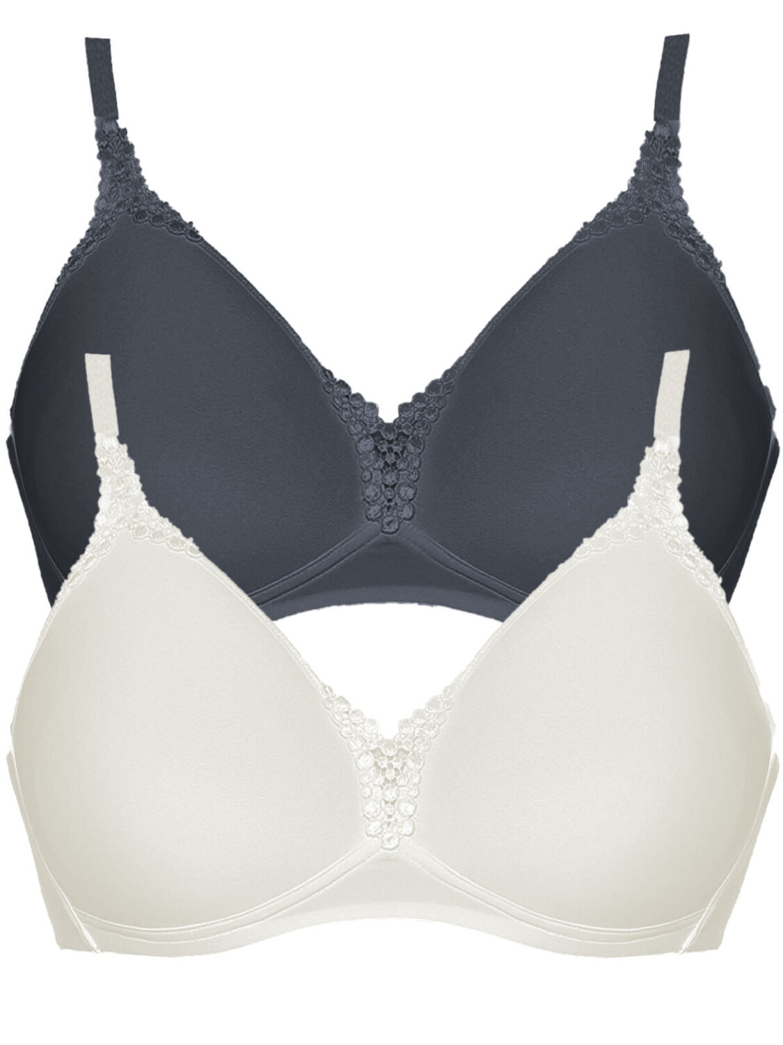 

Бюстгальтер без косточек Viania 2er Pack Spacer BH Carola, цвет cream volcano