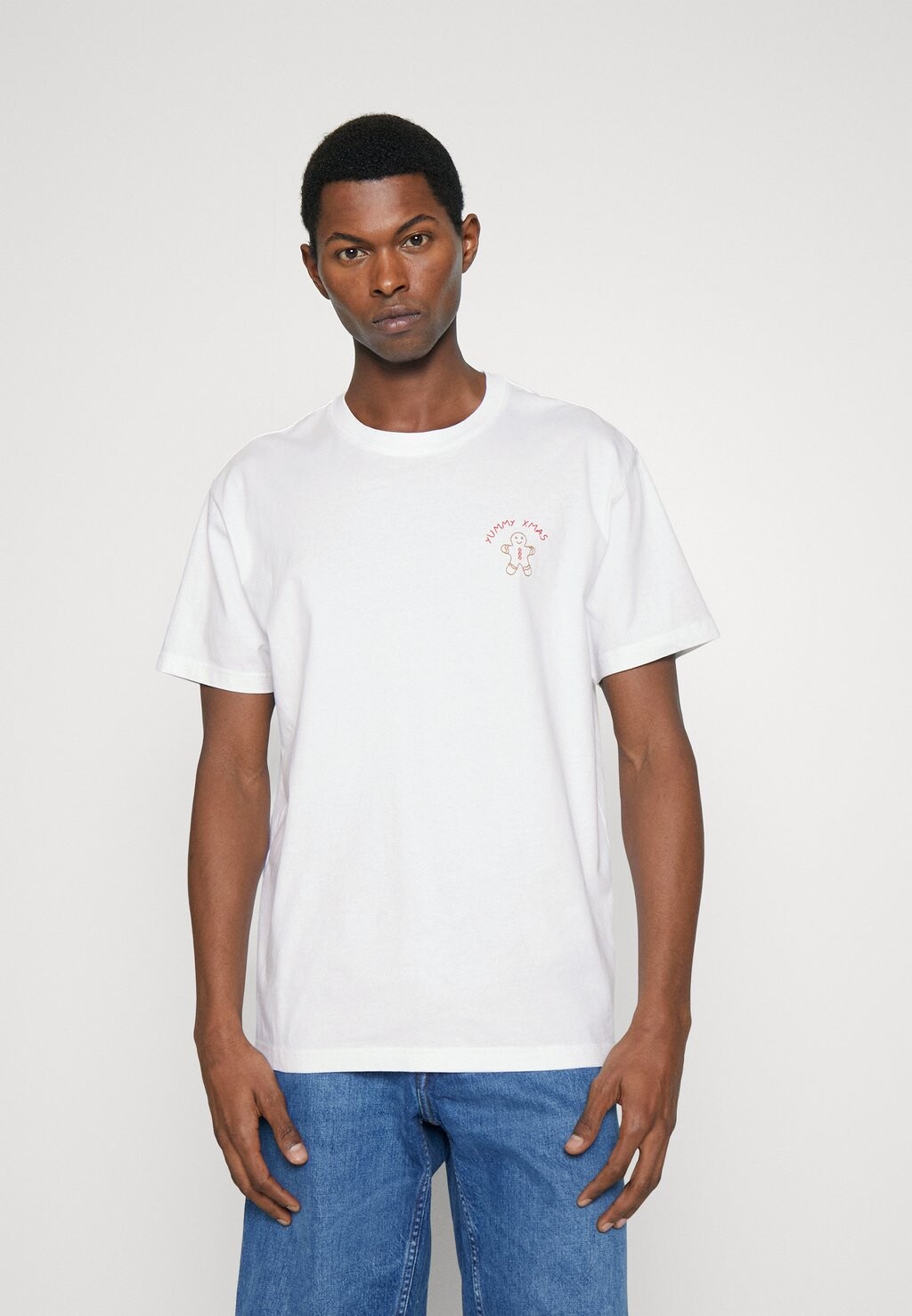 

Футболка с принтом Maison Labiche, белый