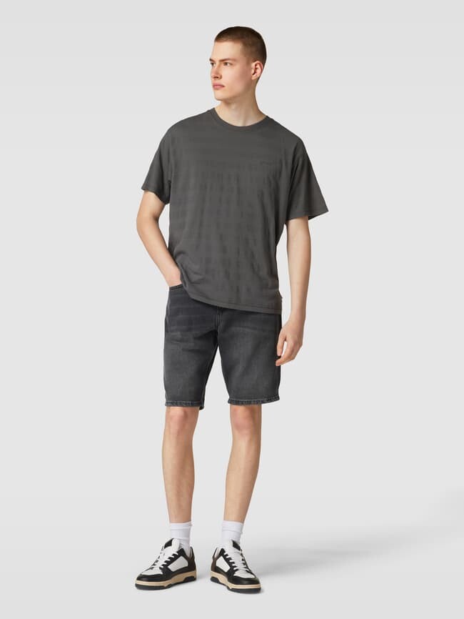 

Футболка с вышивкой этикетки Levi's, антрацит