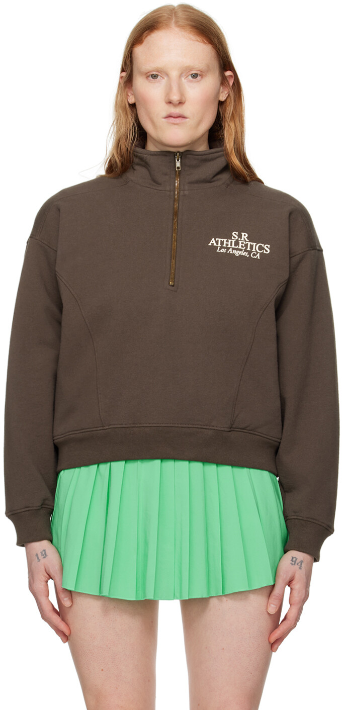 

Коричневый свитшот SR Athletics Sporty & Rich