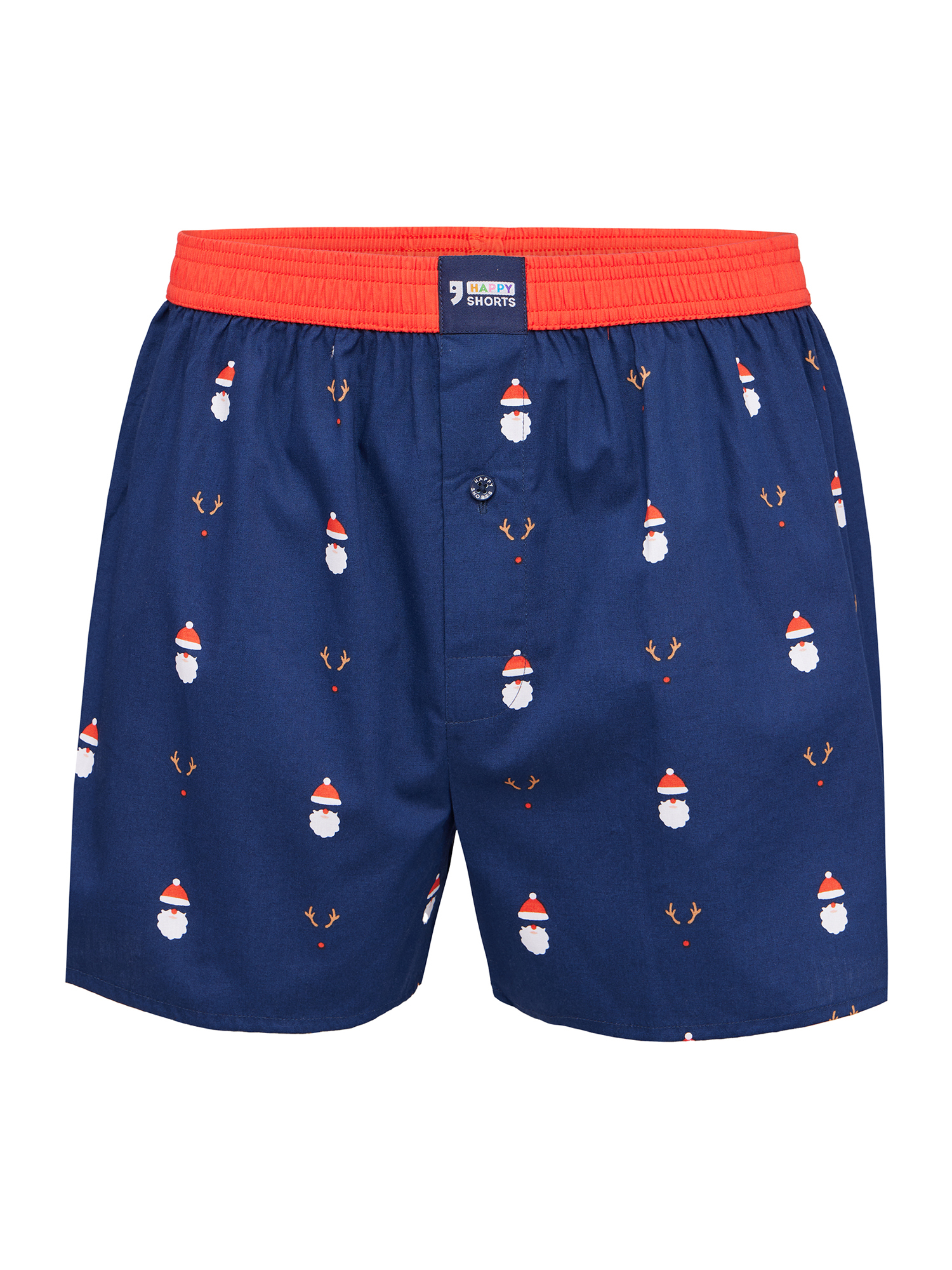 цена Боксеры Happy Shorts Boxer XMAS, цвет Santa + Rudolph