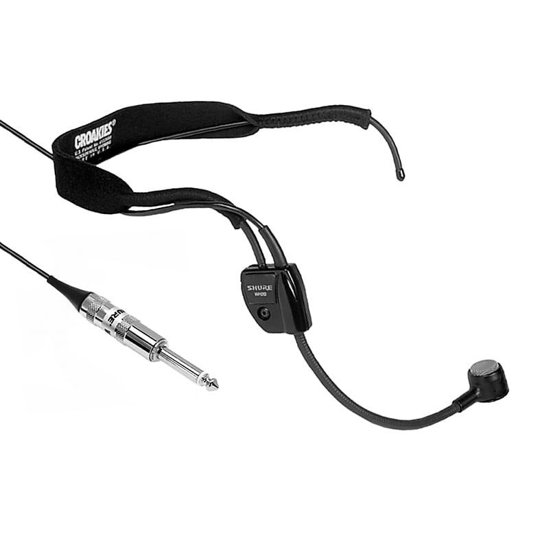 

Динамический микрофон Shure WH20QTR Cardioid Dynamic Headset Mic with 1/4" Connector