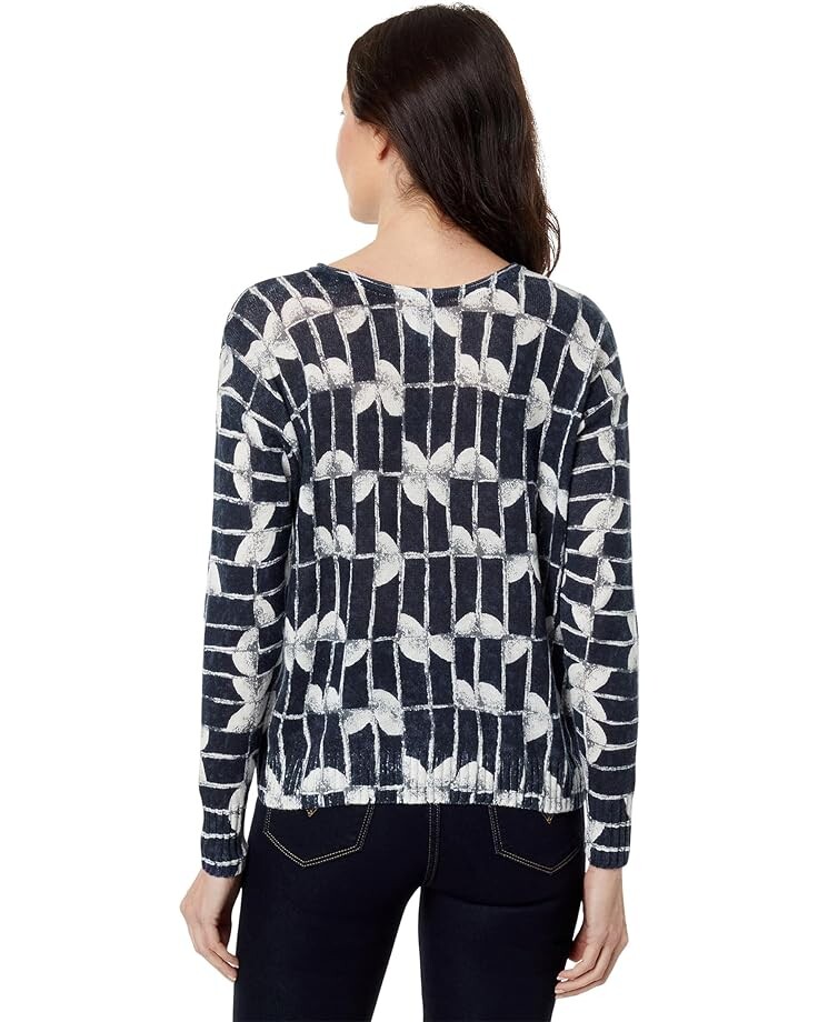 

Свитер NIC+ZOE Petite Shape Shift Sweater, цвет Indigo Multi