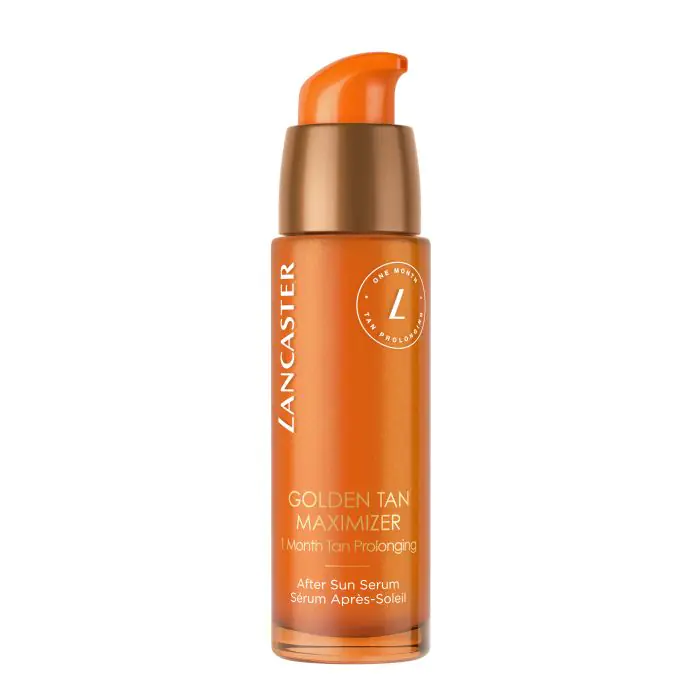 

Средство после загара golden tan maximizer serum aftersun Lancaster, объем 30 мл