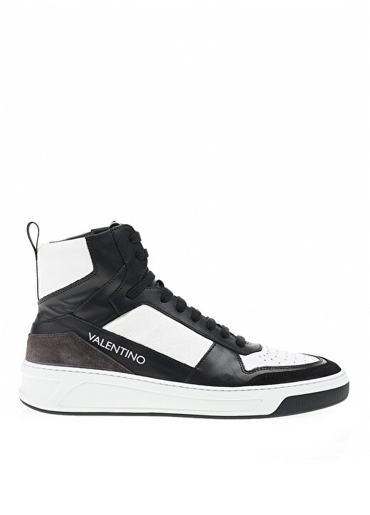 

Черные мужские кожаные кроссовки Valentino