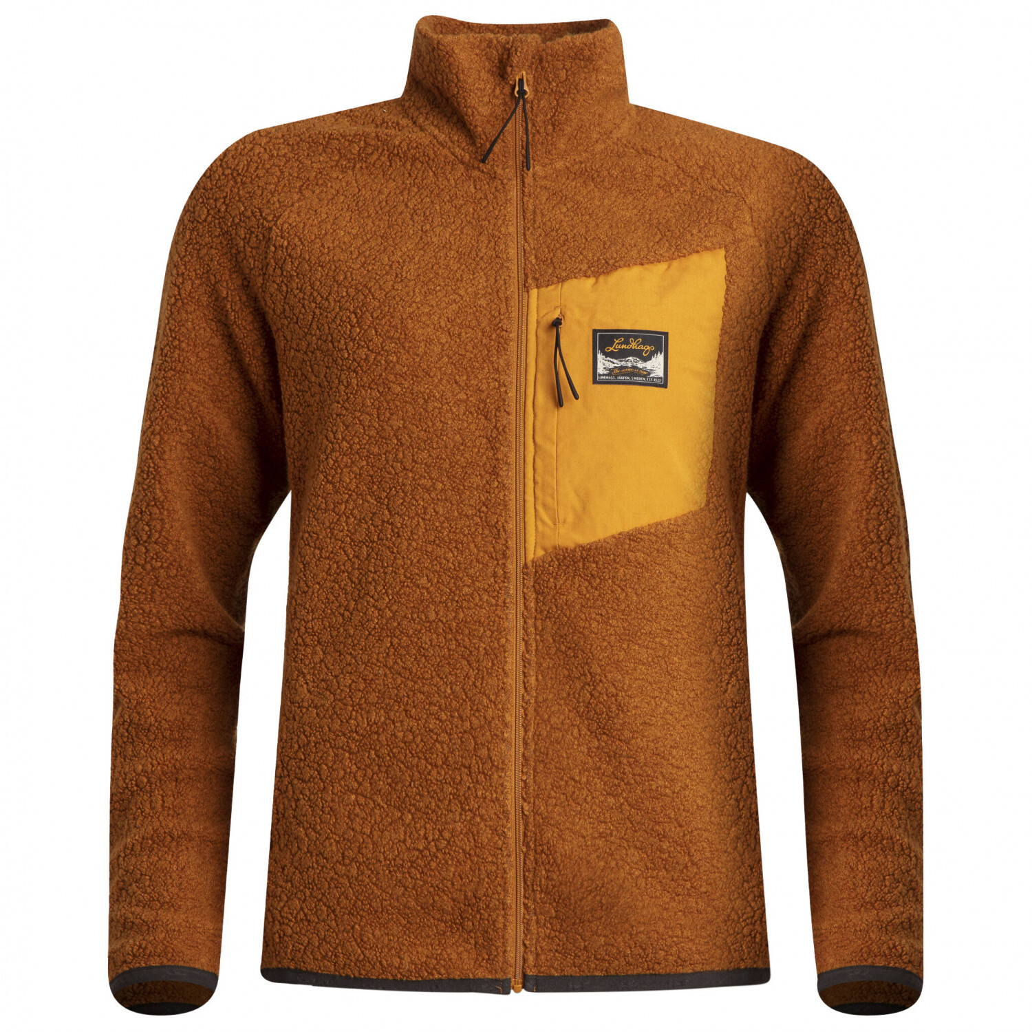 

Флисовая жилетка Lundhags Women's Flok Wool Pile, цвет Dark Gold