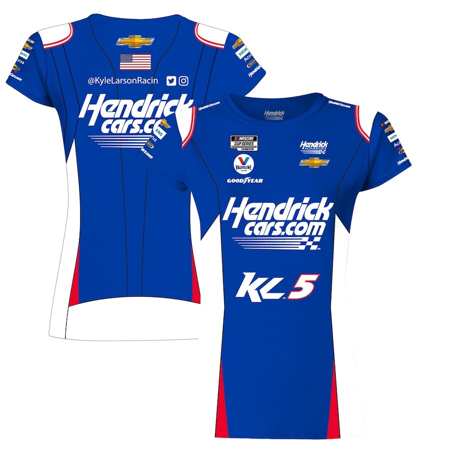 

Футболка с коротким рукавом Hendrick Motorsports Team Collection Kyle Larson, белый